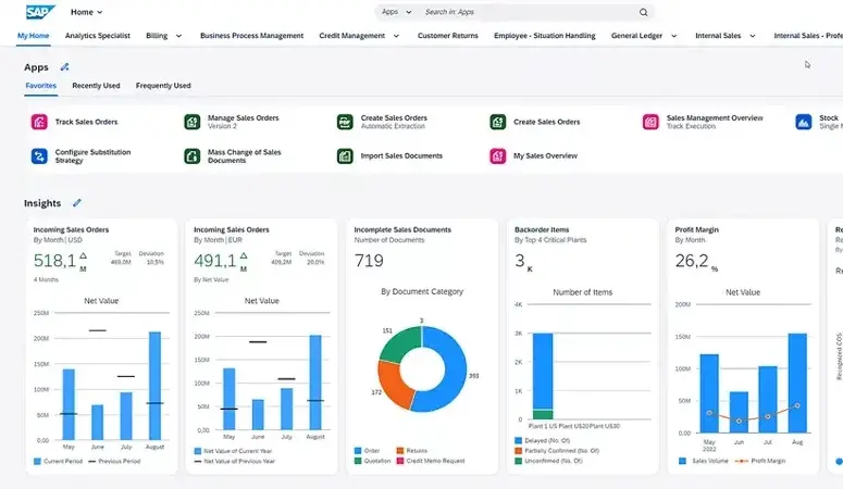 SAP Cloud ERP